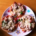 miwappy's cooksnap of when they made 餃子の皮アレンジ！子どもが喜ぶ簡単ピザ。.