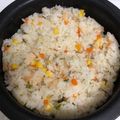 ✩かめたん✩'s cooksnap of when they made シーフードミックスで簡単☆炊き込みピラフ.