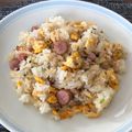 ♡MaMoM♡'s cooksnap of when they made 食欲そそる★梅チャーハン.
