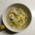 ✩かめたん✩'s cooksnap of when they made 野菜たっぷりもやしとキャベツの春雨スープ.