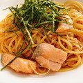 candyｔｏｙ's cooksnap of when they made 秋鮭の和風パスタ♪.