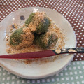 きこももんが's cooksnap of when they made レンジで簡単！　よもぎ団子.
