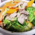 ひなたんママ＠★☆'s cooksnap of when they made 豚肉とブロッコリーとパプリカの中華炒め.