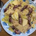 海獣レストラン's cooksnap of when they made 旬の味！ホタルイカとたけのこの春パスタ！.