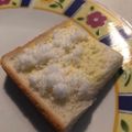 ラクラクダ's cooksnap of when they made 祖父と孫のお楽しみ。怒られトースト*･.