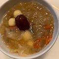 coco1105's cooksnap of when they made 白キクラゲの糖水.