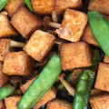 えりちぇる♡'s cooksnap of when they made 【超絶簡単】厚揚げとさやえんどうの炒め.