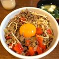 ゆっきー0511's cooksnap of when they made 私流。合挽き肉とパプリカのスタミナ炒め.