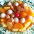 ハバナクラブ７'s cooksnap of when they made 大人の給食☆白玉ポンチ.