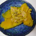 バボタン's cooksnap of when they made かぼちゃとベーコンのシンプル炒め♪.