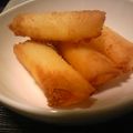 豆柴犬's cooksnap of when they made 山芋チーズ春巻き.