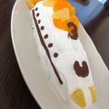 ハル0401's cooksnap of when they made 新幹線の誕生日ケーキ.