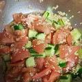 さるさるさるっち's cooksnap of when they made ☆きゅうりとトマトのポン酢漬け☆.