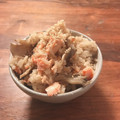 ふわり23's cooksnap of when they made 鮭とごぼうとマイタケの炊き込みゴハン.
