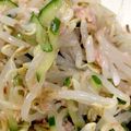Pugまこちゃん's cooksnap of when they made 簡単！もやしきゅうりツナサラダ.