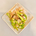 くみちん93☆'s cooksnap of when they made アスパラガスとツナのサッと炒め.