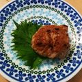 26☆'s cooksnap of when they made レンコンのきんぴら入りハンバーグ☆.