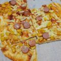 ちゃっちゃ☆'s cooksnap of when they made 簡単にピザ生地から作るお家ピザで～す。♪.