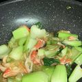 ハピままmama's cooksnap of when they made 超簡単☆チンゲンサイとカニカマの中華炒め.