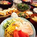 おうちごはん☆'s cooksnap of when they made シーチキンと春菊のナムル.
