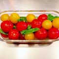 adorer's cooksnap of when they made 常備菜♪ミニトマトと玉ねぎのマリネ.
