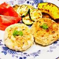 bonbonnier's cooksnap of when they made 子供も喜ぶ☆簡単鶏ひき肉の豆腐ハンバーグ.