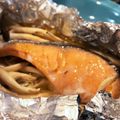 ここっこ★'s cooksnap of when they made 簡単！鮭ときのこのホイル焼き.