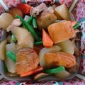 ☆パッセりん☆'s cooksnap of when they made 大根と人参とさつま揚げと鶏肉の煮物.