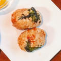 料理上達中's cooksnap of when they made 鶏ハンバーグ大葉包焼き.
