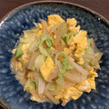 かずちり's cooksnap of when they made 材料2つ☆　白菜とたまごの中華炒め　.