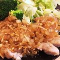 あんちょびぃす's cooksnap of when they made オニオンソースで食べる柔らかポークソテー.