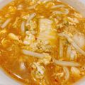 ❁まり❁'s cooksnap of when they made 簡単！早い！あんかけ卵キムチうどん.