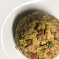 はははるかかか's cooksnap of when they made 納豆キャベツ炒飯.