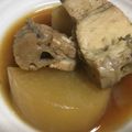 ウクレレおねえさん's cooksnap of when they made もったいない☆アラで作るブリ大根圧力鍋で.