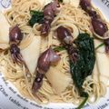 Marmo's cooksnap of when they made 筍と菜の花とホタルイカの春パスタ.