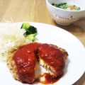 ☆☆☆saya's cooksnap of when they made とろ～り豚肉チーズinハンバーグ！！.