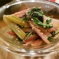 のりてぃｓｘ's cooksnap of when they made スイスチャードの胡麻和え.