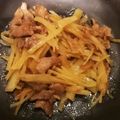 lisa109's cooksnap of when they made 千切りじゃがいものシャキシャキ中華炒め☆.