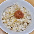 チーズスキヨ's cooksnap of when they made 生姜としらすの混ぜご飯.