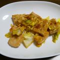 norikeiママ's cooksnap of when they made 簡単！カジキとキャベツのバターポン酢炒め.