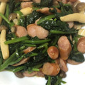 黄金の輝き亭's cooksnap of when they made ほうれん草としめじのバター醤油炒め.