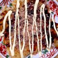 toujours＊'s cooksnap of when they made 出汁と小麦粉で作る「お好み焼き」.