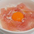 Ray✾'s cooksnap of when they made 時短！ハマる美味しさ生ハムユッケ丼.