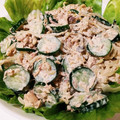 やまったくん's cooksnap of when they made きゅうりとサバの水煮缶和え★.