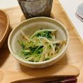 lulu_'s cooksnap of when they made もやしと豆苗のナムル.