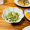 ねっちゃんっ's cooksnap of when they made 混ぜるだけ！豆苗と梅とツナの和えもの♪.