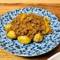 ねっちゃんっ's cooksnap of when they made 揚げじゃがのそぼろあんかけ.