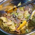 さぁ★たぁ★'s cooksnap of when they made 夏にぴったり！ゆで豚のピリ辛香味ソース☆.