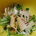 ♡Marry♡'s cooksnap of when they made 焼き筍のわさびドレサラダ.