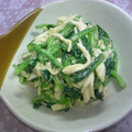 ｹﾛたん's cooksnap of when they made ササミとほうれん草のオイマヨ和え♪.